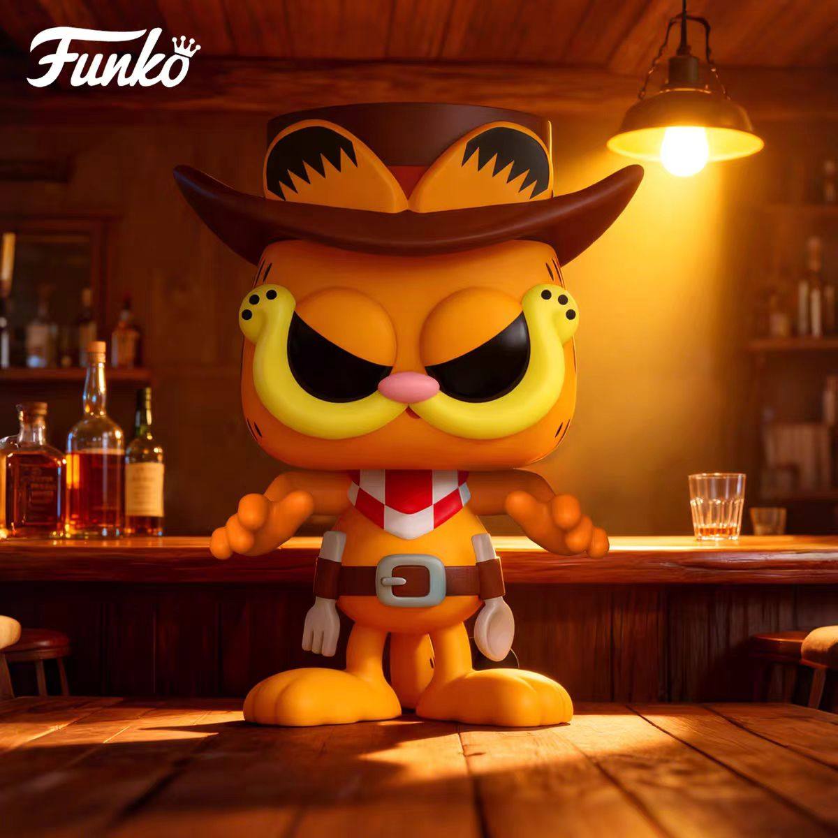 Funko POP 漫画系列加菲猫手办周边方头仔欧迪玩偶尼莫摆件礼物