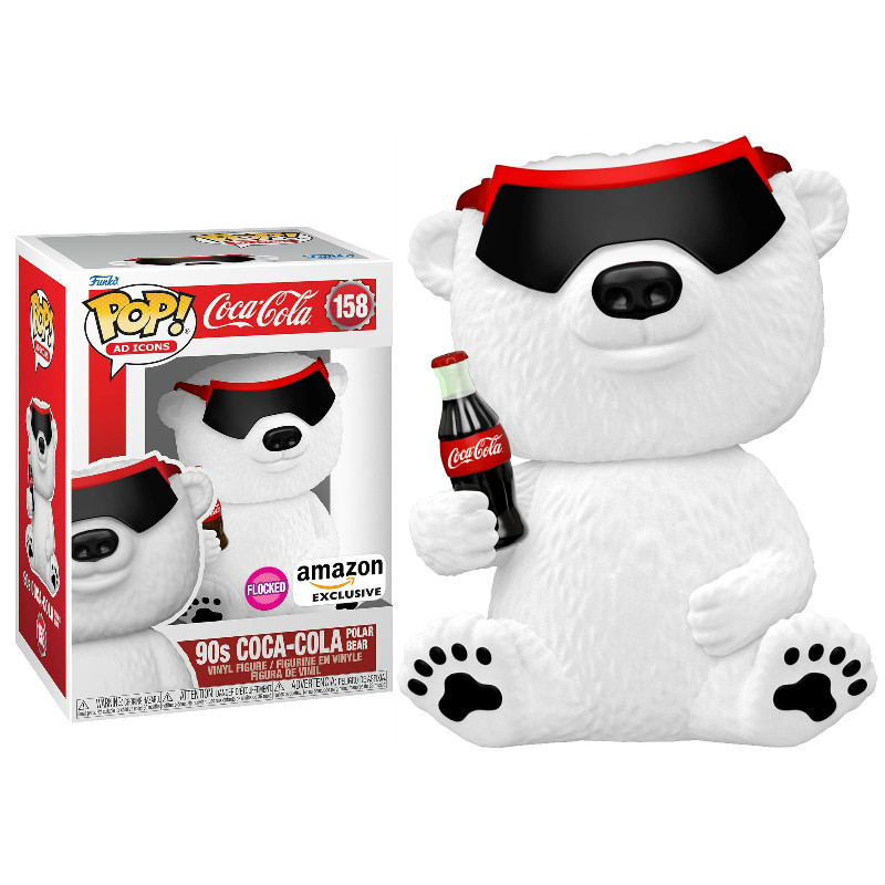 funko pop可口可乐周边 coca-cola北极熊瓶盖玩偶手办美国pvc现货