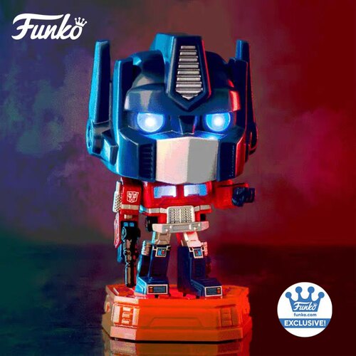 Funko Pop变形金刚40周年G1大黄蜂擎天柱威震天公仔大火车激光鸟 - 封面