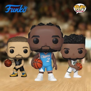 Funko 库里手办莱昂纳德公仔詹姆斯乔丹保罗NBA塔图姆东契奇 Pop