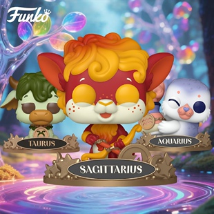 Funko Pop 黄道十二宫星座手办天蝎座公仔水瓶座玩偶射手座摆件