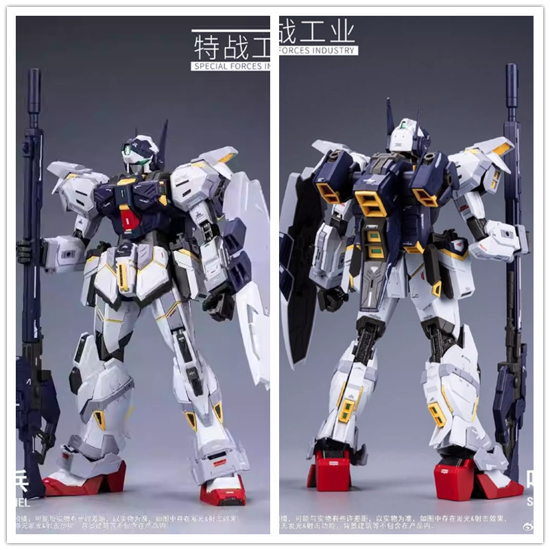 特战工业 1/100合金骨架拼装玩具外甲模型哨兵超可动机器人 SBT-封面