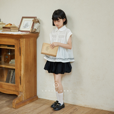 【捡漏直播不退】女童好像一朵花苞天丝短裤（老粉求复活口碑款）