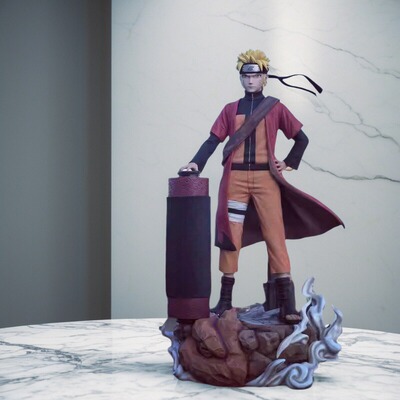 火影忍者动漫地台社鸣人手办