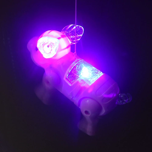 Музыкальная электрическая разноцветная мигающая универсальная игрушка, подарок на день рождения