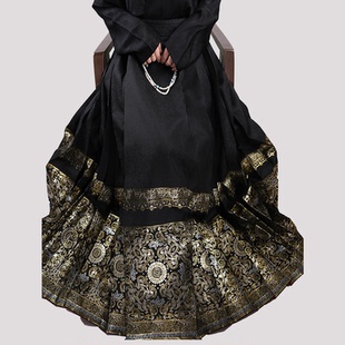 国风半身裙通勤明制汉服 错金银马面裙2025新款 花黛兮 八瑞蟠灵