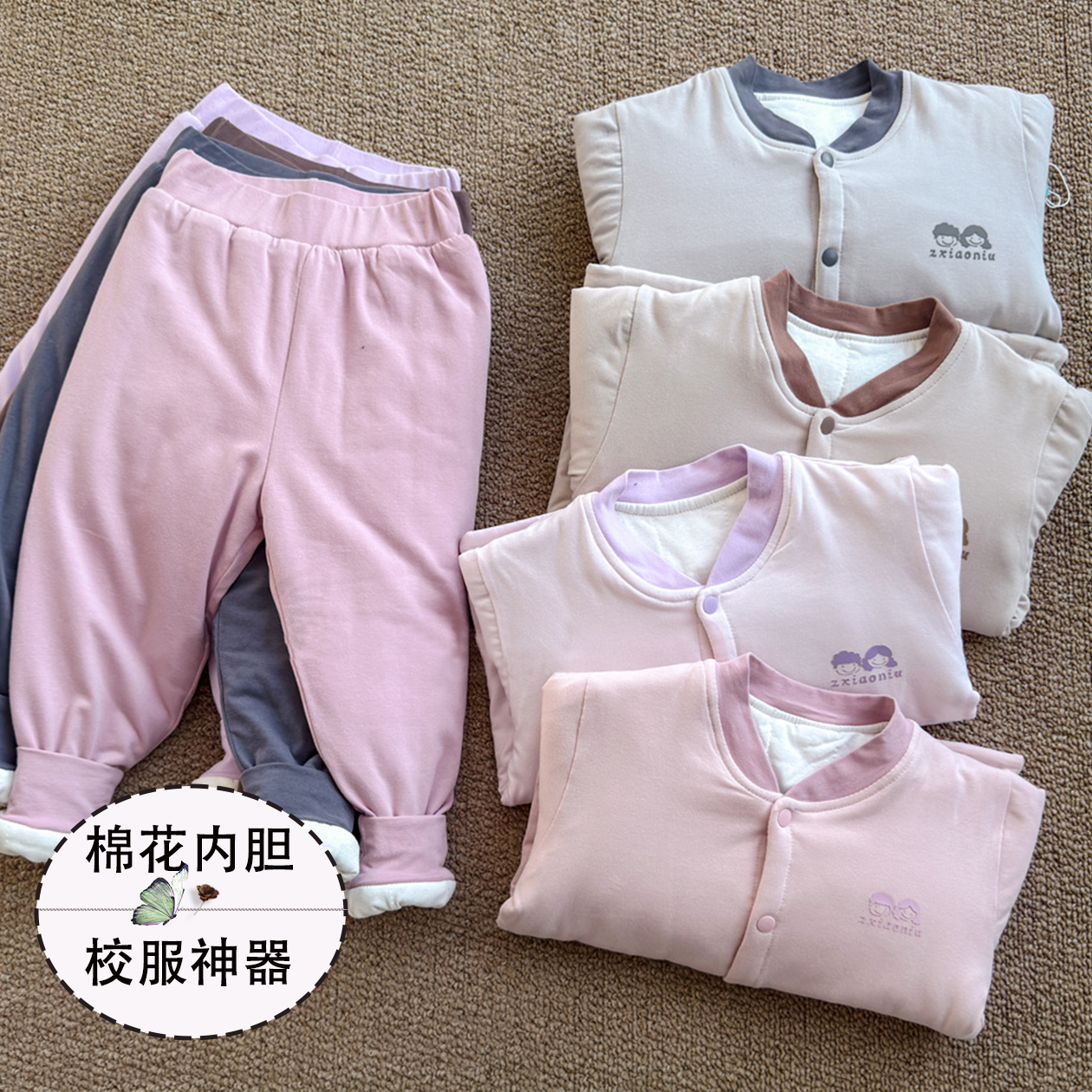 手工棉花儿童棉衣棉袄厚校服神器