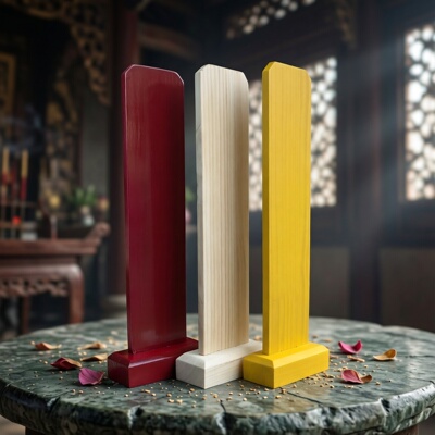 寺庙祠堂实木牌位架祖宗祖先灵位