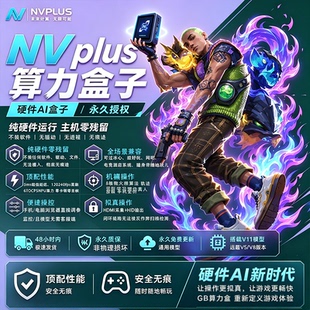 GB算力AI盒子支持NV全游戏DE辅助外设纯硬件三角洲CF瓦PUBG全游戏