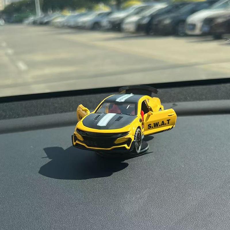 车载漂移摆件136合金属跑车