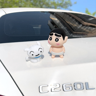 车载玩偶公仔摆件车内中控台