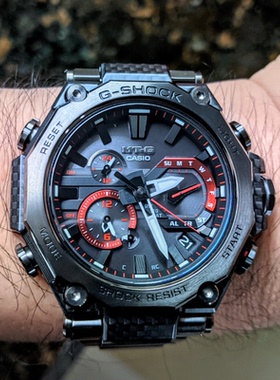 卡西欧手表 MTG-B2000YBD-1A/1000XBD/D/XD/XB/B-1A4电波蓝牙男表