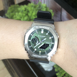 1A3 卡西欧GM 2100A 1A2光能蓝牙电子男女腕手表 GBM