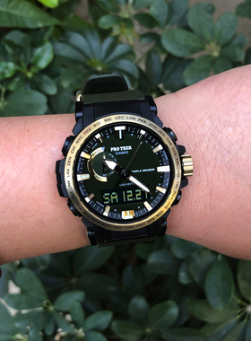 卡西欧30周年限量光能电波登山男手表 PRW-61ANS-3/6600YB/61Y-1B