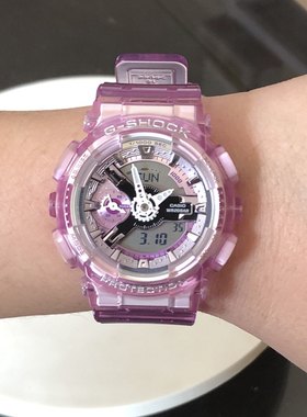 卡西欧手表GMA-S110VW-4A/SG-7A/S120MF/2A/6A 防水运动电子男表