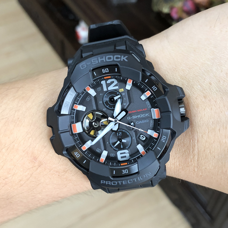 卡西欧手表太阳能航空防水蓝牙石英男腕表 GR-B300EC-1A/8A2/1A4