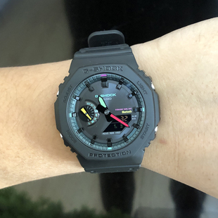 太阳能蓝牙防水男手表 卡西欧GA 1A1 BNR B2100MF