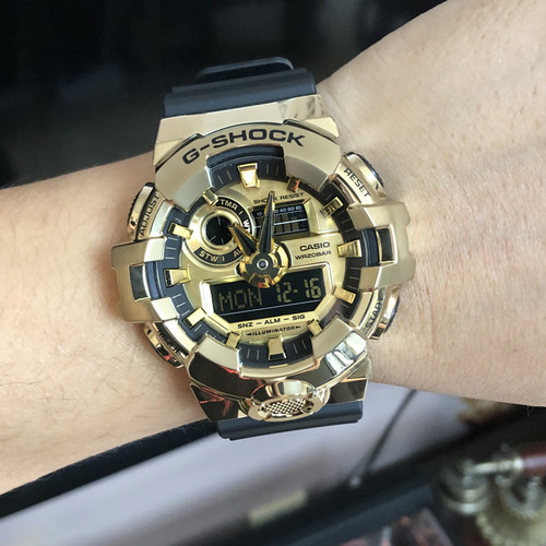 卡西欧手表G-SHOCK GM-700G-9A/HD-8A/710GB多功能防水电子男表