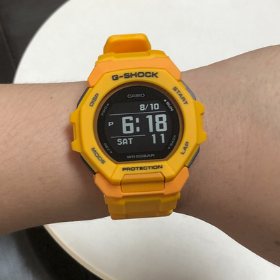 卡西欧 GBD-300/GBX-100NS/GBD-200LM/跑步运动蓝牙防水男手表