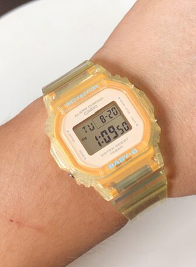 卡西欧手表电子防水运动女士腕表BGD-565SJ-9/2/7/GS-1/570BC-3/4