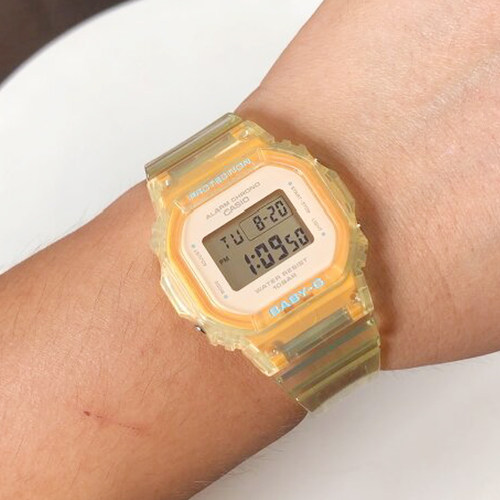 卡西欧手表电子防水运动女士腕表BGD-565SJ-9/2/7/GS-1/570BC-3/4