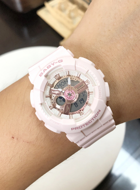 卡西欧 BA-110AQ-4A/XWS-7A/FH/XTM-7A/1A/2A 电子防水女士腕手表