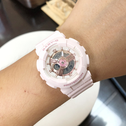 卡西欧 BA-110AQ-4A/XWS-7A/FH/XTM-7A/1A/2A 电子防水女士腕手表