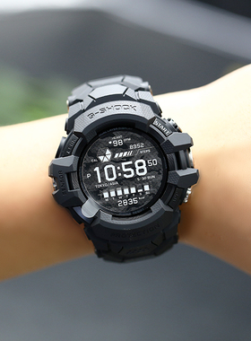 卡西欧手表G-SHOCK GBD/GSW-H1000-1A/1A4/1 智能GPS蓝牙心率男表