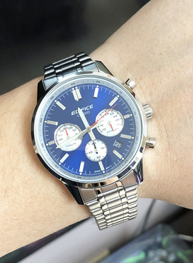 卡西欧EFR-575D-2A/2A/DC/D-1A/BL-7A/EFR-303两地时间石英男手表