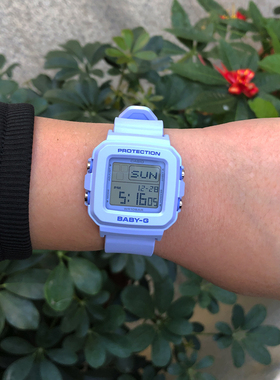 卡西欧手表电子防水女士腕表BGD-BGD-10KH-2B/2C/4/9/570BC-3