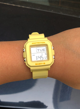 卡西欧手表电子防水女士腕表BGD-BGD-10KH-9/2B/2C/4/570BC-3