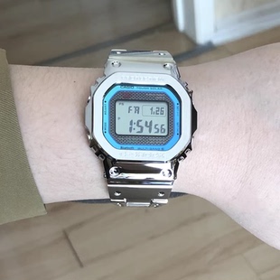 6太阳能电波蓝牙小方块 卡西欧手表GMW B5000TVB