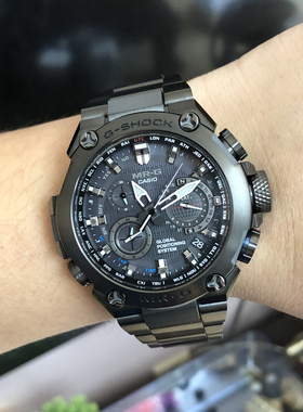 卡西欧MRG-G1000B-1A/B1000/MTG-B3000 /B2000光能电波蓝牙男手表