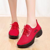 女广场舞鞋 加绒运动鞋 跳舞鞋 舞蹈鞋 软底老北京布鞋 妈妈鞋 秋冬女鞋