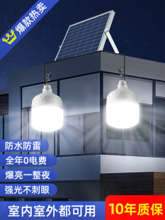 太阳能庭院灯户外灯家用路灯超亮照明灯防水充电一拖二分体感应灯
