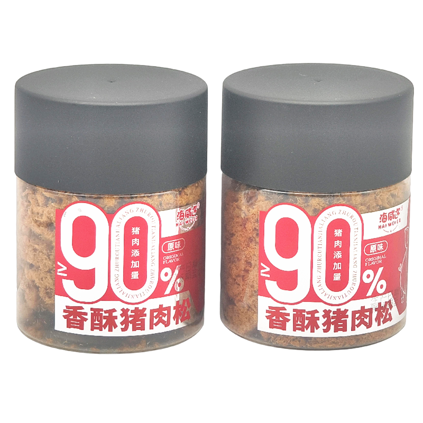 海威迩香酥猪肉松128g*1罐原味图片