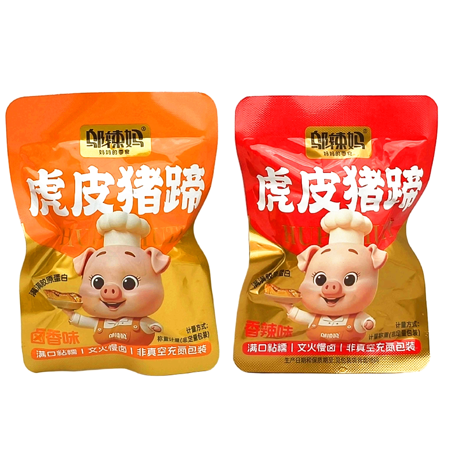 邬辣妈虎皮猪蹄卤香香辣味250g图片