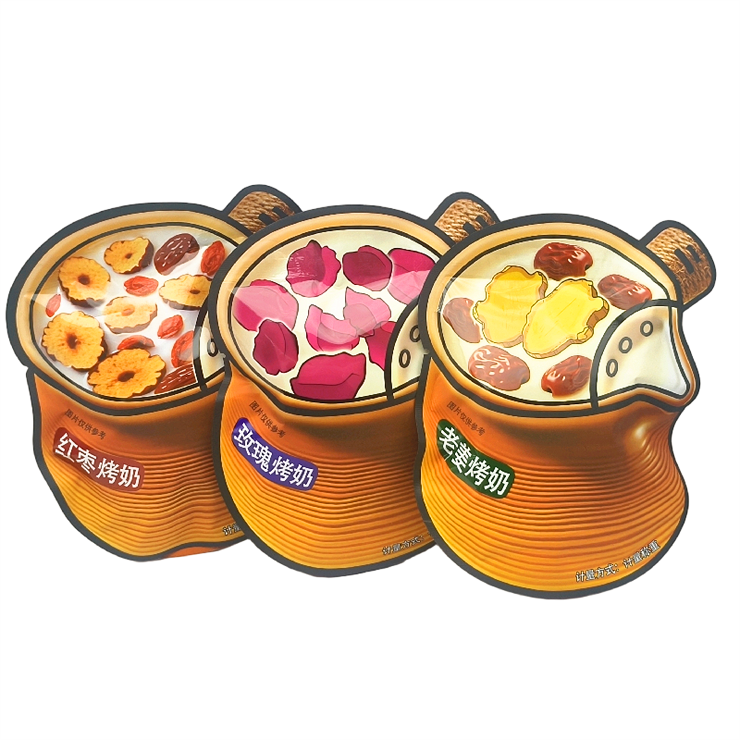 水中一枝花红枣/玫瑰/老姜烤奶红茶250g乳基底风味粉固体饮料包邮