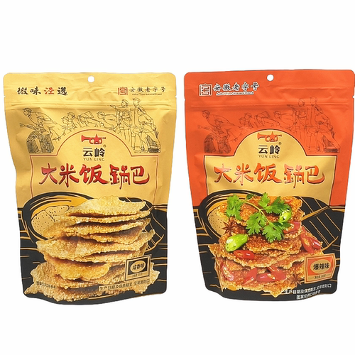 云岭怀旧大米饭锅巴即食300g/袋