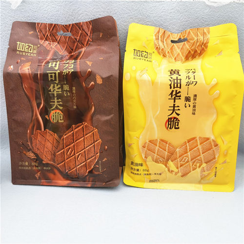 Rubyeah如约可可/黄油华夫脆88g