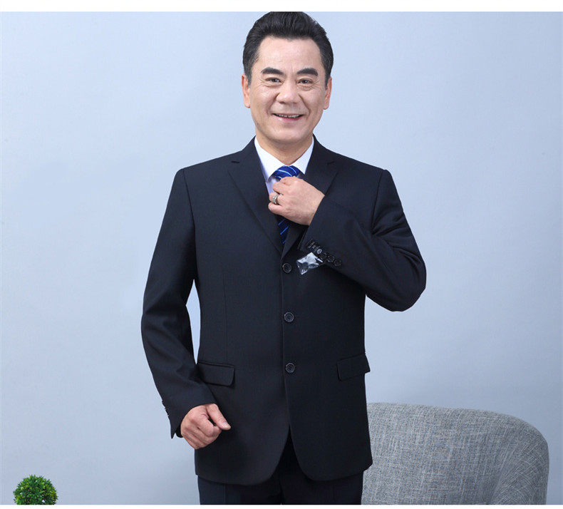 外套中老年商务婚礼休闲西服