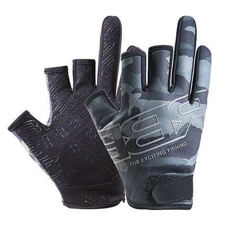 日本RBB钓鱼手套保暖防滑路亚