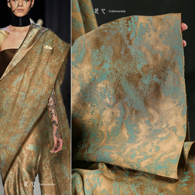 匠心提花新中式马面裙涤纶服装