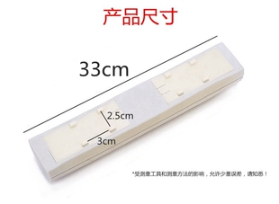 宽口对折胶棉拖把替换头33cm宽扣挤吸水海绵胶拖清洁棉头配件包邮