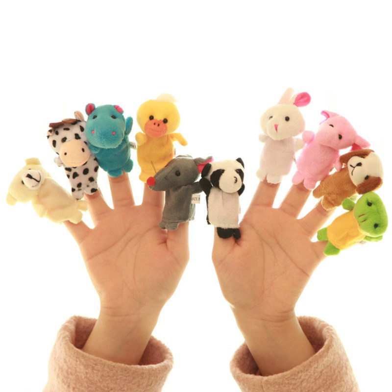 Even finger Ventriloquist Plush Appease doll Parenting Toys kindergarten story perform prop Teaching aidsin the Toy/Childs/Puzzle/Building block/Model , Child Bell/Cloth Play/Appease toys , Puppet/Appease doll  category - from Buy2taobao.com to provide professional Taobao agent buy service