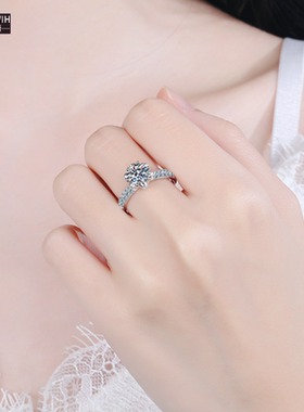 ECETOWIH冰雪皇后款S925纯银戒指