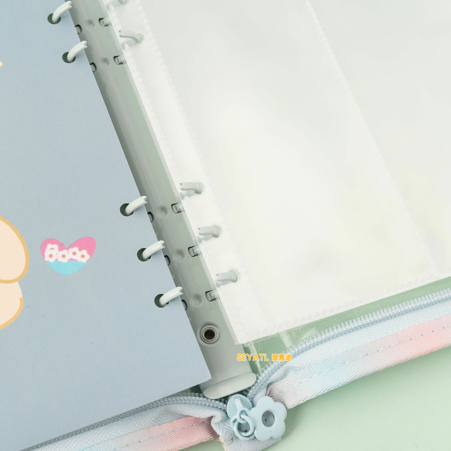 SEYATL新款4格高透6孔袋5活页相