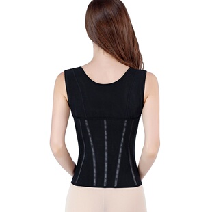 卡卡原版收腹衣矫正驼背产后束腰塑形衣挺胸收肚子背心女