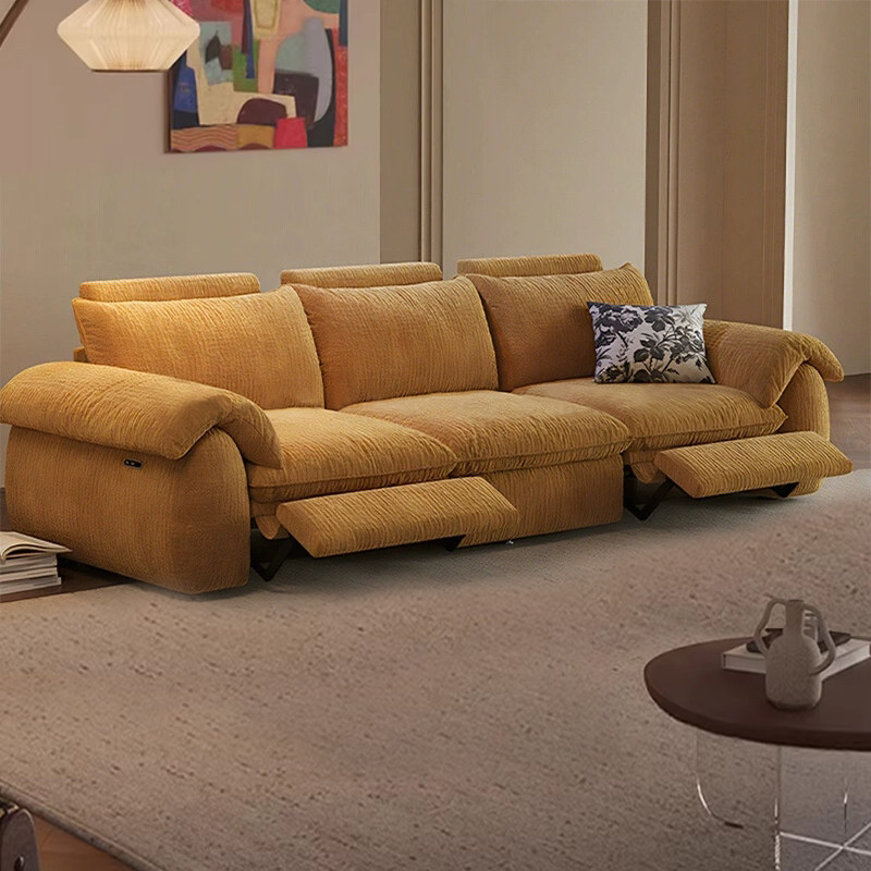 政府补贴雪尼尔绒云羽布艺沙发零靠墙可调节电动多功能客厅沙发,住宅家具,功能沙发,淘宝优惠券,粉丝福利购,淘宝优惠卷