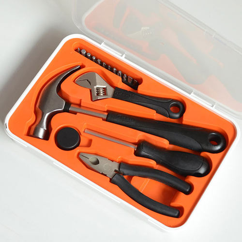 宜家工具箱17件套装锤子螺丝刀